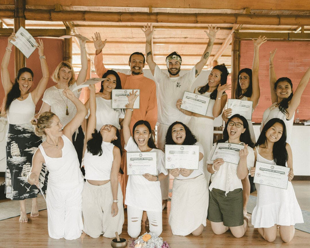 Yoga teacher training graduations